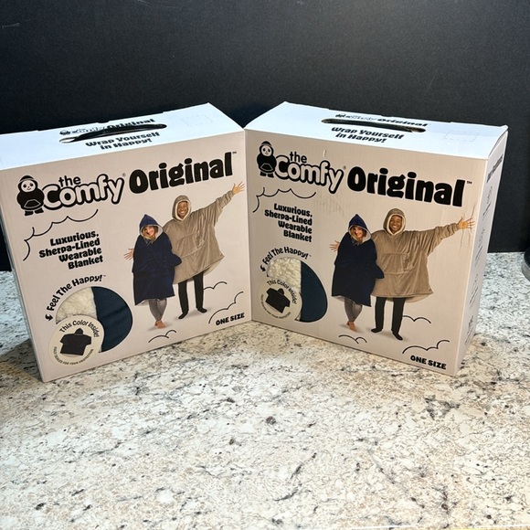 The Comfy Original Luxurious Sherpa-Lined Wearable Blanket. NWT. - Picture 7 of 7